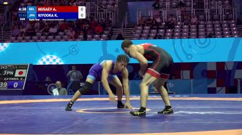 65 kg 1/8 Final - Ayub Muratovitch Musaev, Belgium vs Kotaro Kiyooka, Japan