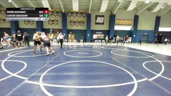 285 lbs 5th Place Match - Peter Savarino, Unattached vs Carter Erickson, Averett