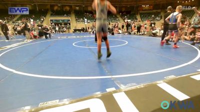 100 lbs Final - Madden Votaw, Edmond North Huskies vs Hunter Caughlin, The Leftovers