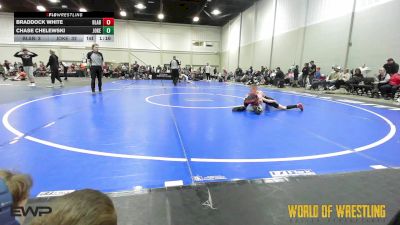 61 lbs Semifinal - Braddock White, Beef Lab 9U vs Chase Chelewski, Jokers 9U