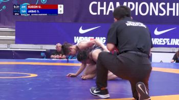 59 kg 1/4 Final - Uladzislava Kudzin, Individual Neutral Athletes vs Sevim Akbas, Turkiye