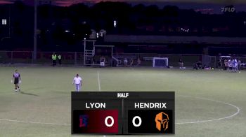 Replay: Lyon vs Hendrix College | Sep 1 @ 7 PM