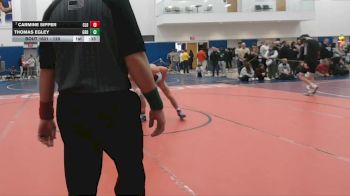 120 lbs Cons. Round 4 - Carmine Sipper, Caldwell vs Thomas Egley, Great Bridge