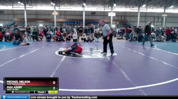 110 lbs Cons. Round 3 - Michael Nelson, Filer Middle School vs Max Ashby, West Jr High