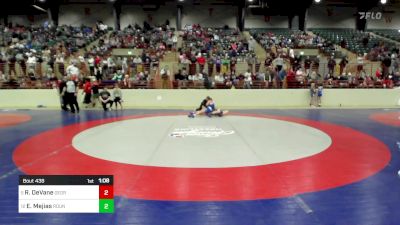 120 lbs Round Of 16 - Rhett DeVane, Georgia vs Elias Mejias, Roundtree Wrestling Academy