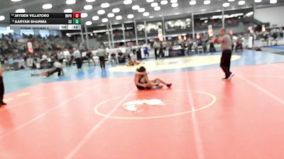 6 - 120 lbs Cons. Round 2 - Aaryan Sharma, South County vs Jayden Villatoro, Brooke Point