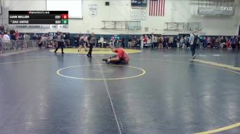 215 lbs Champ. Round 1 - Zac Ortiz, Beaverton vs Liam Miller, Centennial