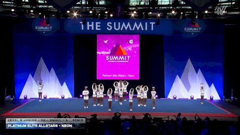 Platinum Elite Allstars - Neon [2026 L2 Junior - D2 - Small - A Semis] 2026 The D2 Summit