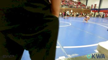 119 lbs Round Of 16 - Race Foster, Tahlequah Wrestling Club vs Logan Gray, Vinita Kids Wrestling