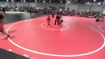 72 lbs Rr Rnd 3 - Payten Van Pelt, Team Champs vs Kaelynn Leos, California Grapplers