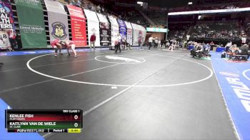 190 Class 1 lbs Cons. Round 1 - Kenlee Fish, Plattsburg vs Kaitlynn Van De Wiele, St. Clair