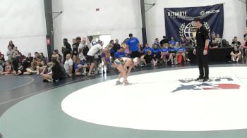 38 kg Semifinal - Khloe Morrow, Mat Demon - W vs Muirenn Bagnell, MGW Monkey Business - W