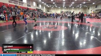 65 lbs Cons. Round 1 - Gunner Peterson, STMA vs Liam Kraft, O.A.A
