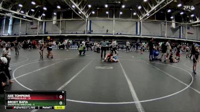 72 lbs Round 8 (10 Team) - Brody Bafia, Undisputed Wrestling vs Axe Tompkins, U2 Uprising Black