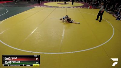 84 lbs Placement (4 Team) - Isaac Pickar, Brainerd vs Grant Mueller, LCWM