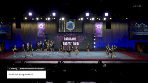 Parkland Rangers-Gold [2022 Jr. Varsity Sideline Performance Cheer] 2022 Pop Warner National Cheer & Dance Championship