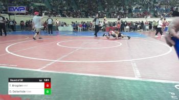 110 lbs Round Of 32 - Tucker Brogden, Hinton Comets vs Dastan Dollarhide, Tonkawa