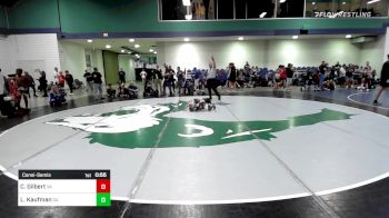 50 lbs Consolation - Cameron Gilbert, VA vs Levi Kaufman, GA