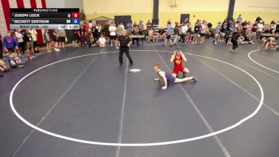 120 lbs Semis - Joseph Leick, IA vs Beckett Edstrom, MN