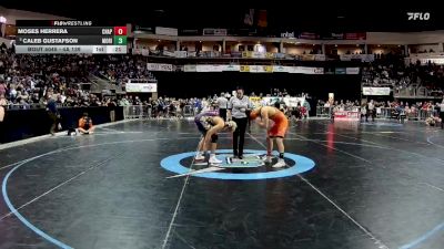 4A 139 lbs Champ. Round 1 - Samuel Vigil, Taos vs Fernando Ureste, Tucumcari