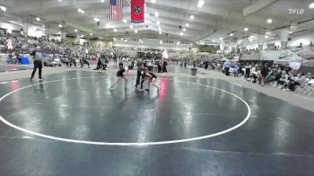 100 lbs Semis & 1st Wb (8 Team) - Lainey Domangue, Bradley Central High School Girls vs Alexandra Erb, Clarksville High School Girls