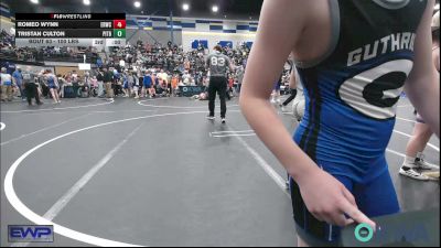 80 lbs Round Of 16 - Maverick Knox, Team Guthrie Wrestling vs Eli Metcalf, Choctaw Ironman Youth Wrestling