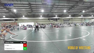 110 lbs Quarterfinal - Paezlie Kerr, F-5 Grappling vs TeHani Gacuma, Hawkeye WC