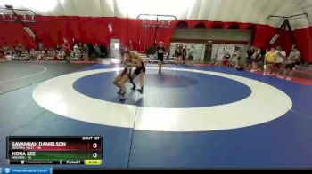 104-111 lbs Round 3 - Nora Lee, Holmen vs Savannah Danielson, Wausau West