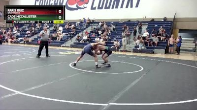 141-147 lbs Round 4 - Paris Ruiz, Unattached vs Cade McCallister, Unattached