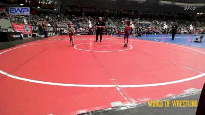 68 lbs Consi Of 8 #2 - Aveah Sainci, Immortal Athletics WC vs Bryar Burch, Sperry Wrestling Club