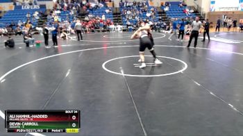 215 lbs Round 5 - Ali Hammil-Hadded, Millard South vs Devin Carroll, Augusta