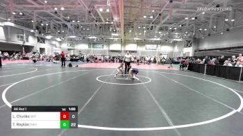 75 lbs Rr Rnd 1 - Luke Chunko, Grit Mat Club vs Teagan Raykos, The Hunt Wrestling Club