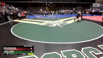 6A-215 lbs Cons. Round 1 - Ke`Juan Blake, Shawnee Mission North vs Chris Lewis, Gardner Edgerton