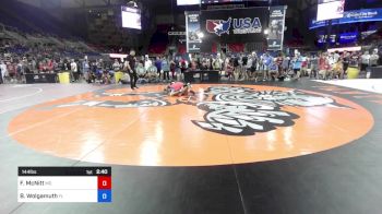 144 lbs Cons 64 #1 - Finnegan McNitt, MO vs Benjamin Wolgamuth, FL