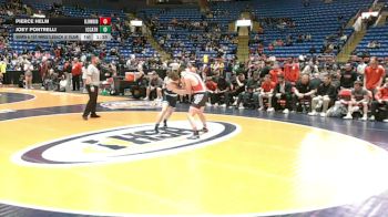 157 lbs Semis & 1st Wrestleback (8 Team) - Pierce Helm, Chatham (Glenwood) vs Joey Pontrelli, Elmhurst (IC Catholic)