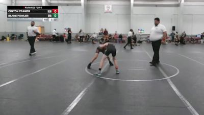 72 lbs Round 3 - Colton Zeamer, Hempfield vs Blake Fowler, Unattached