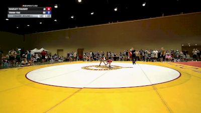 53 lbs Champ. Round 1 - Haizley Faught, AR vs Trinh Tse, MO