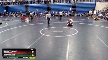 157 lbs Round 3 - Wyatt Davis, Lincoln Southwest vs Brenttyn Boe, North Platte