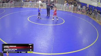 53 lbs Round 3 - James Crisman, All-phase vs Quinton Natvig, Salem Elite Mat Club