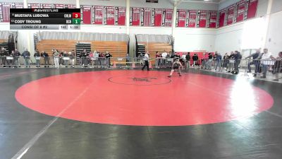 106 lbs Consi Of 8 #2 - Mustafa Lubowa, Chelmsford vs Cody Troung, Boston College