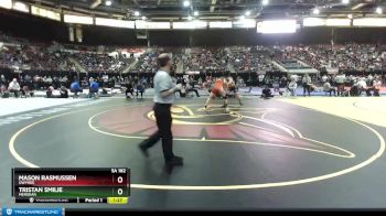 5A 182 lbs Champ. Round 1 - Tristan Smilie, Meridian vs Mason Rasmussen, Owyhee