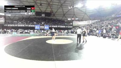 Boys 4A 120 lbs Quarterfinal - Crew Lambro, Tahoma vs Giovani Rodriguez-Cepeda, Rogers (Puyallup)