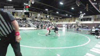 157 lbs Cons. Round 2 - Ivan Nevarez, Steele Canyon vs Gabe Ingraham, Vacaville