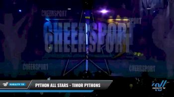 Python All Stars - Timor Pythons [2021 L2 Senior - Medium Day 1] 2021 CHEERSPORT National Cheerleading Championship