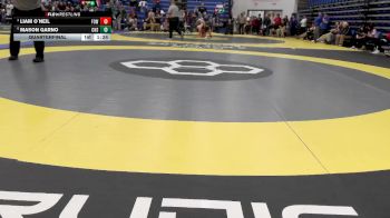 215 lbs Quarterfinal - Liam O`Neil, Fowlerville vs Mason Garno, Columbian