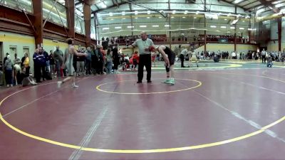 120 lbs Champ. Round 2 - Michael Batista, Blair Academy vs David Cotleur, Brecksville