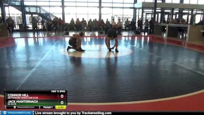 J-11 lbs Quarterfinal - Connor Hill, Bettendorf Wrestling Club vs Jack Manternach, DC Elite