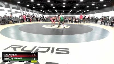 95 lbs Placement Matches (8 Team) - Abel Vasquez, Dynasty vs Danny McDermott, PA Alliance