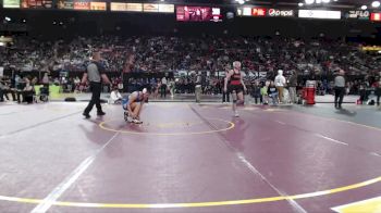 120 lbs Champ. Round 2 - Lola Smith, Boise vs Macy Dunn, Nyssa