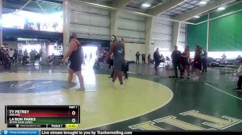 285 lbs Quarterfinal - La`Ron Parks, Notre Dame (Ohio) vs Ty Petrey, Ashland